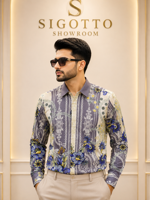 FULL SLEEVE PRINTED SIGOTTO SHIRTS